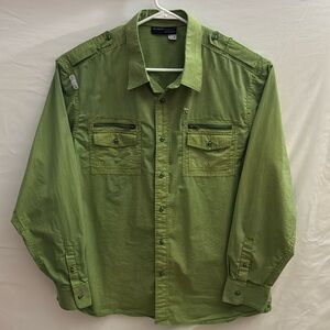 Rocawear Mens Button Down Shirt